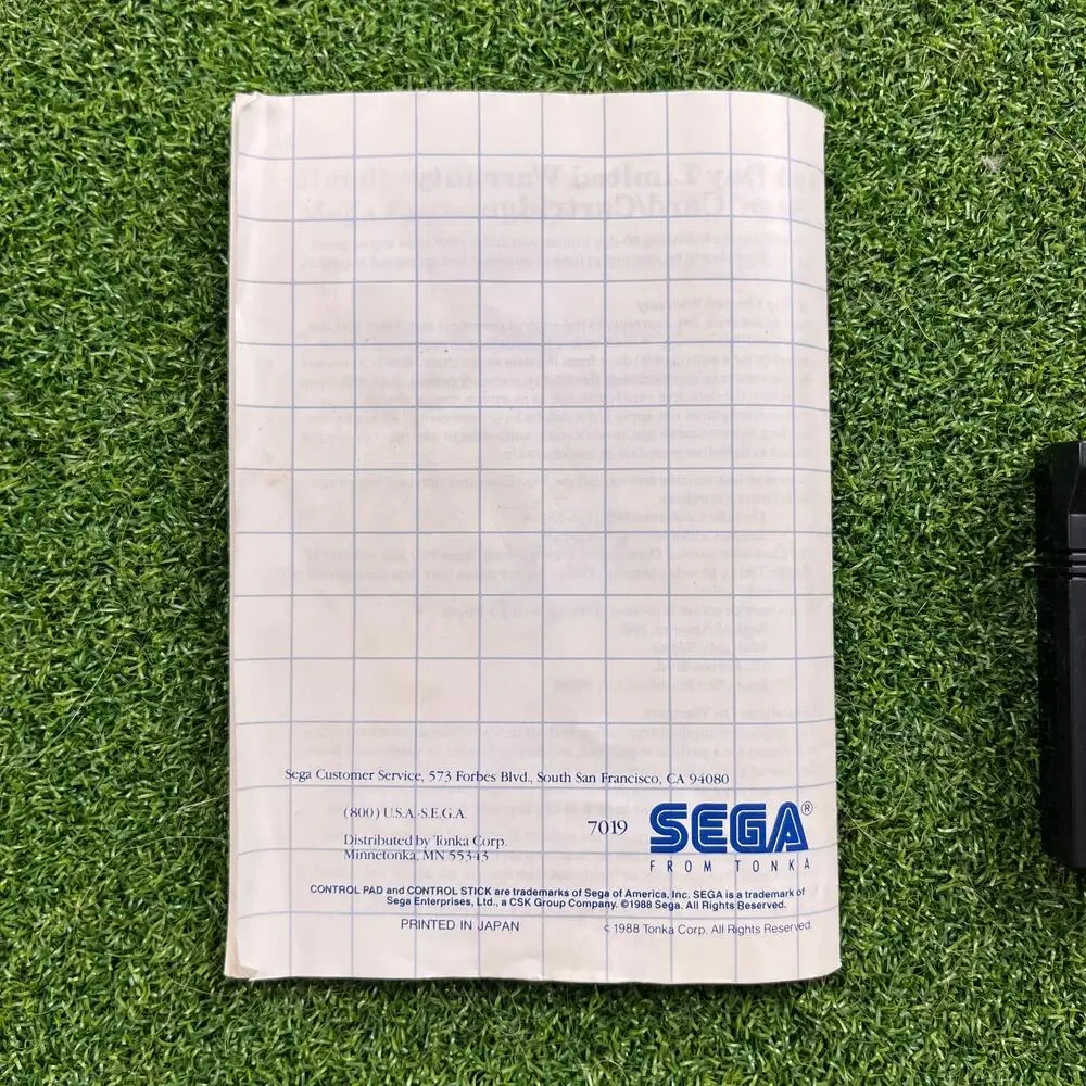 Reggie Jackson Baseball Sega Master System Rare Retro Game Sports